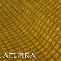 Azurra Craft Mini Orange 1cm x 1cm vitreous glass mosaics. Paper bonded so ideal for artists and great value at only �4.77 ex VAT per 841 tile sheet.