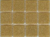 Azurra Original Beige / Light Brown 2cm x 2cm vitreous glass mosaics. Only £20.85 ex VAT per 1.07 sq m (or £3.12 ex VAT per 225 tile sheet)